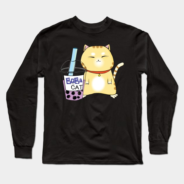 Boba the Cat Long Sleeve T-Shirt by tighttee